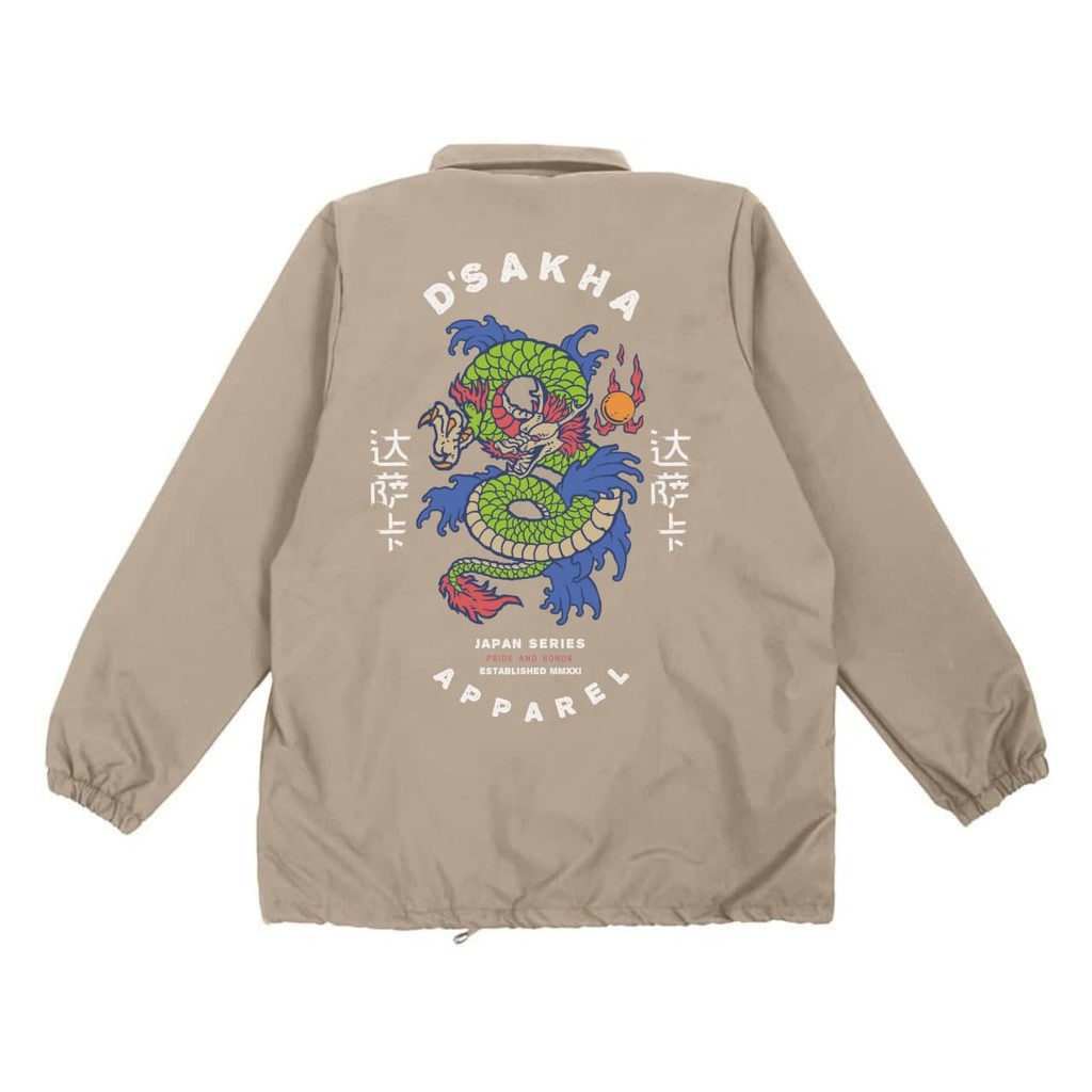 Coach jaket Dragon Fire Cream