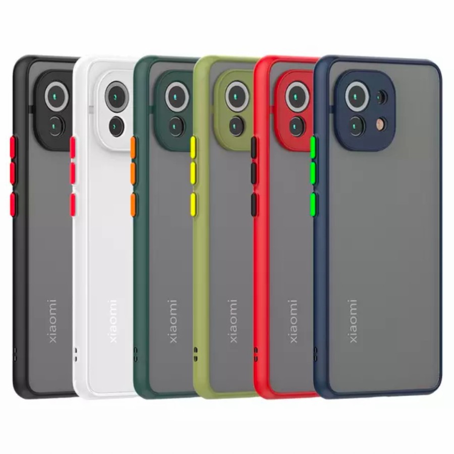 XIAOMI MI 11 / MI 11 LITE / MI 11 ULTRA / MI 10 / MI 10 PRO SOFT CASE MATTE COLORED FROSTED