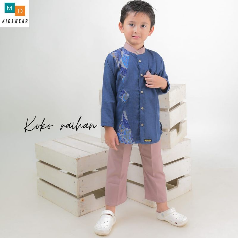 Setelan Koko Anak Ar-Raihan ||by MD Kidswear Original ||Koko New Born/Balita/Anak Muslim.