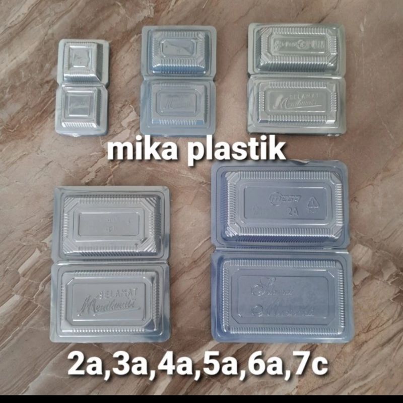 mika kue/mika nasi kuning nasi uduk bolu dll ukuran 2a 3a 4a 5a 6a 7c isi sesuai deskripsi