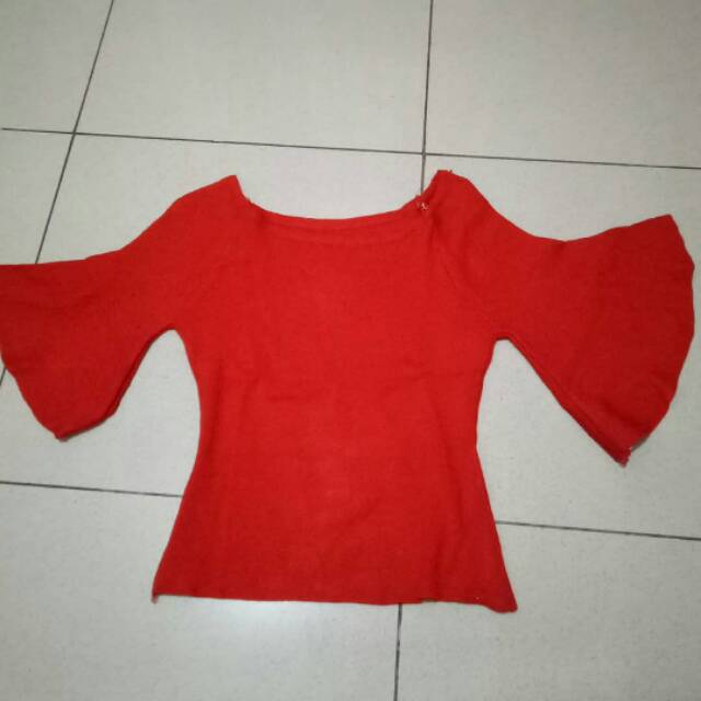 Baju Atasan Sabrina Dewasa/atasan cewek