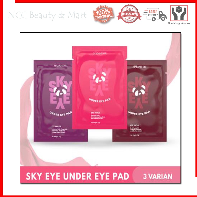 * NCC * Madame Gie Sky Eye Under Eye Pad Masker Treatment Mata Jelly