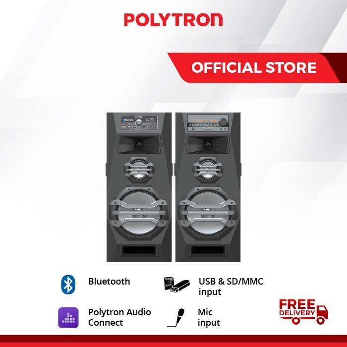 Speaker Active Polytron PAS 2A15 / PAS2A15 Speaker Aktif Bluetooth