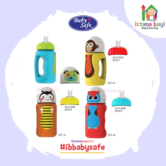 Baby safe Bottle Silicone Spout SK005 - Botol minum anak