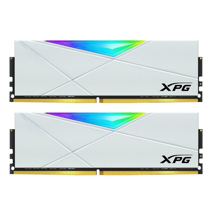 Adata XPG Spectrix D50 RGB 16GB 2X8 DDR4 3200MHz White Edition 3200