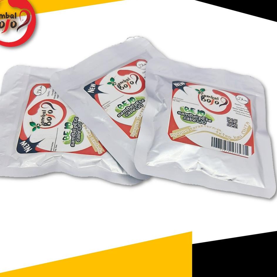 

Hot Sale - Sambal Bojo komplit 15 sachet ALL varian GRATIS Mangkok Kirei ~
