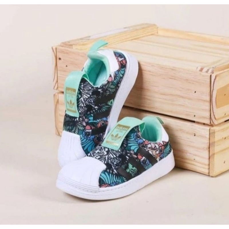 SEPATU ANAK ORIGINAL ADIDAS SUPERSTAR 360 MULTICOLOR