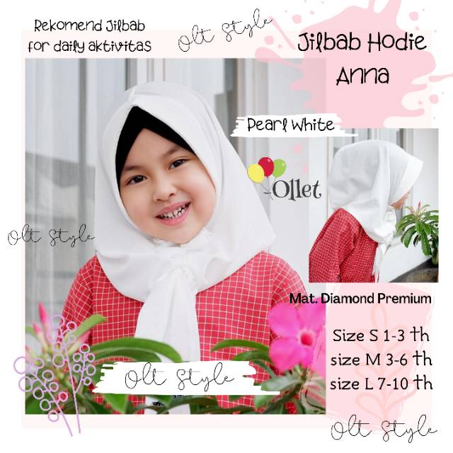 Jilbab Hodie Anna / jilbab anak