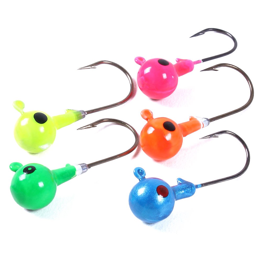 Hengjia 5Pcs 7g Kail Umpan Pancing Bahan Metal Warna Warni 7g Fishing Hooks Jigs Soft Bait Tackle