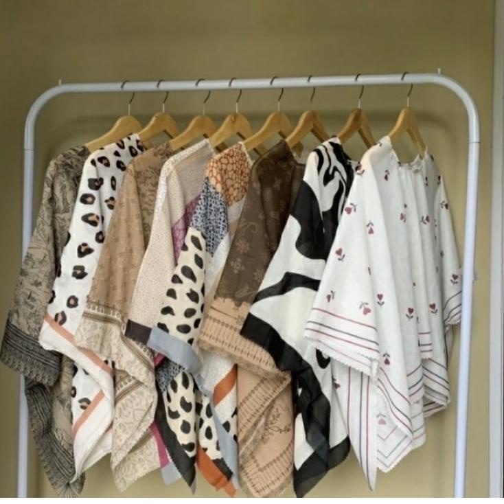 Viral COD Outer Scarf Cardigan Motif Terbaru / outer scarf outwear / Cardigan scarf Bestseller / Out