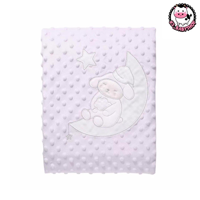 BABY K2 - Blanket / selimut bayi minky motif moon sheep