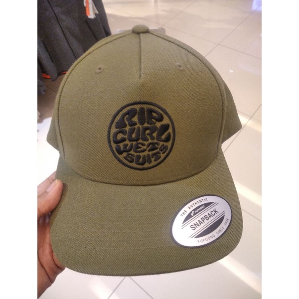 TOPI RIP CURL CAP ORIGINAL GREEN ARMY