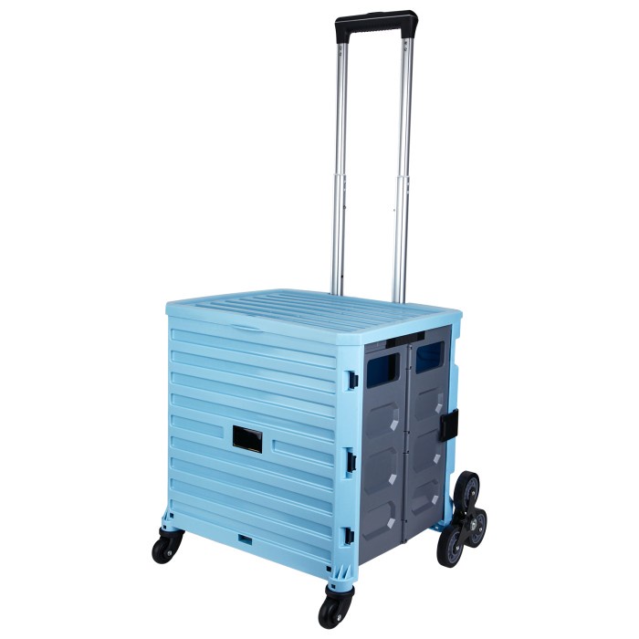 Keranjang Trolley Troli Lipat Shopping Box Stoller 8 Roda 360 Anjing
