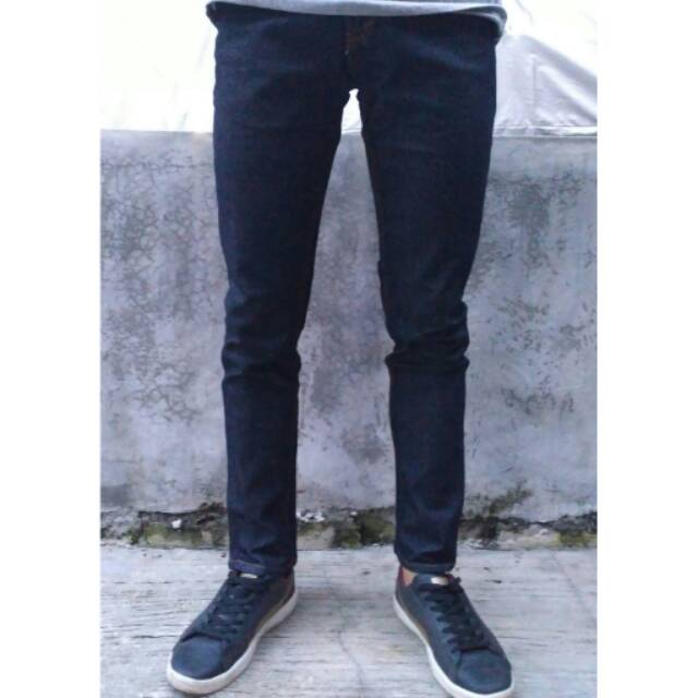 Celana Jeans Panjang Pria Slim Fit Garment Cowok Stretch Melar Murah 27-38 NR_Outfit Official COD