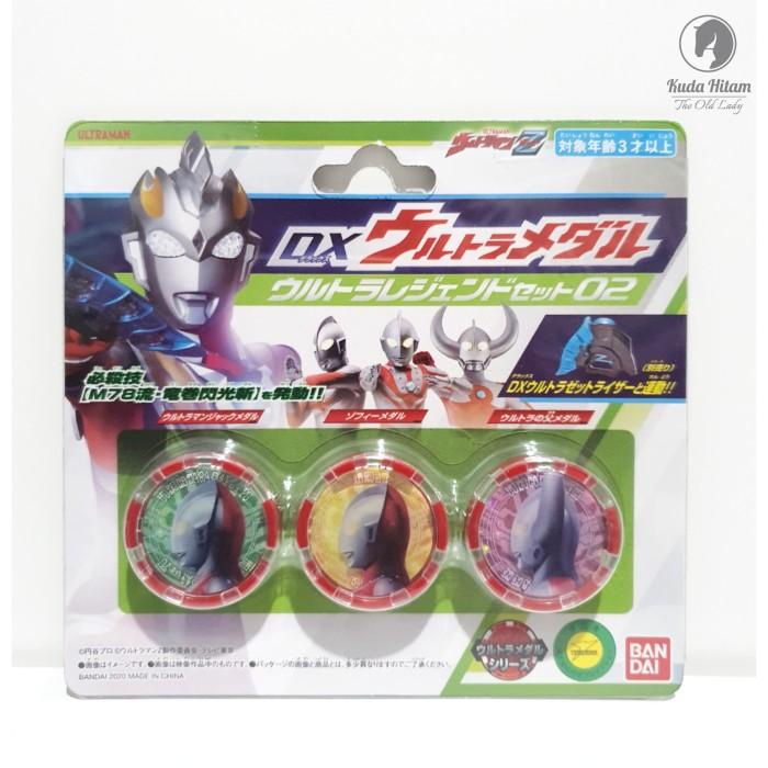Bandai Ultraman Z Dx Ultra Medal Medals Legend 02 Jack Zoffy Father