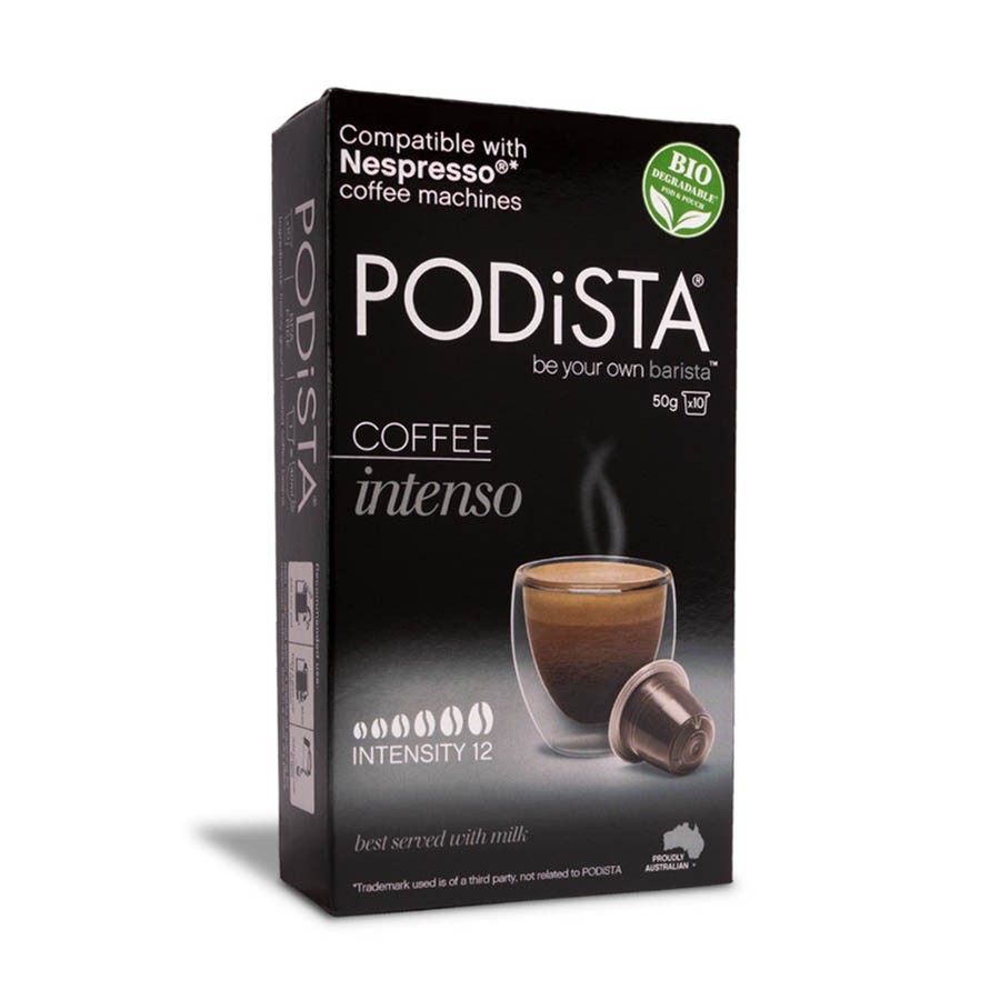 

Nespresso Podista Intenso Coffee Capsules / Capsule - Kapsul Kopi