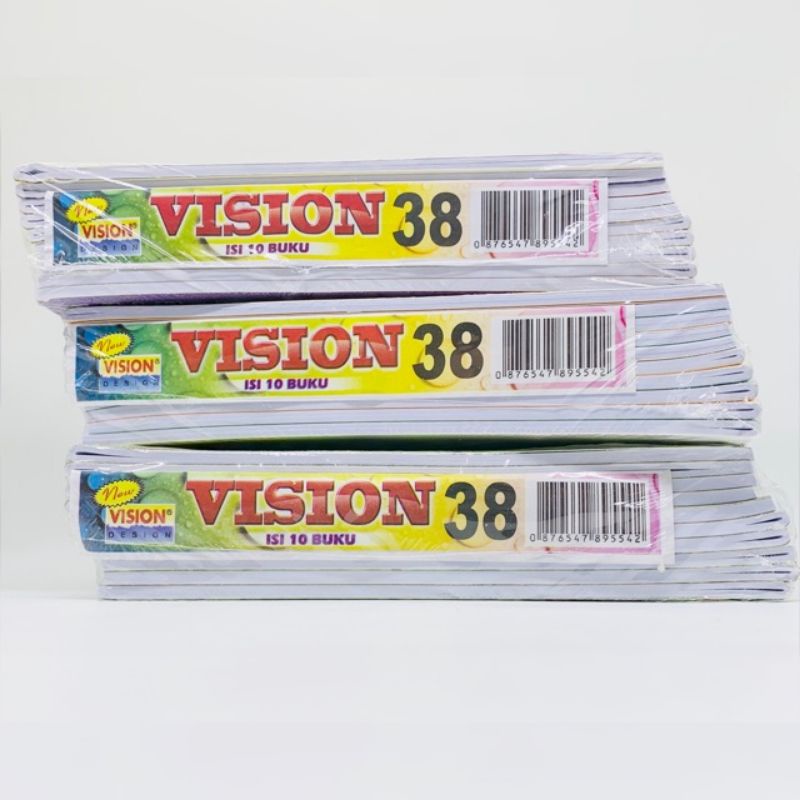 

BUKU TULIS VISION ISI 10PCS