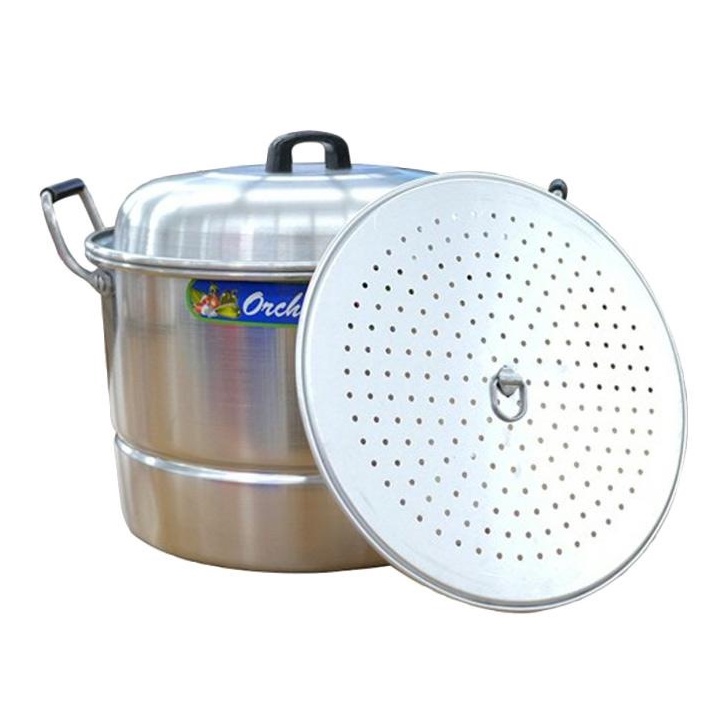 Panci SerbaGuna Orchid 22cm / Langseng Steamer Kukus / Dandang Nasi Orchid 22 cm