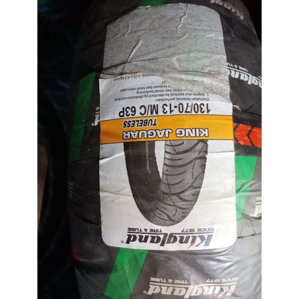 ban luar tubles nmax130/70-13 kingland