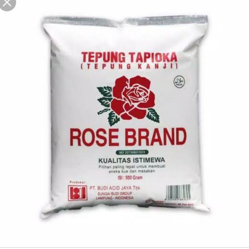 

Tepung Kanji Rose Brand 500gr