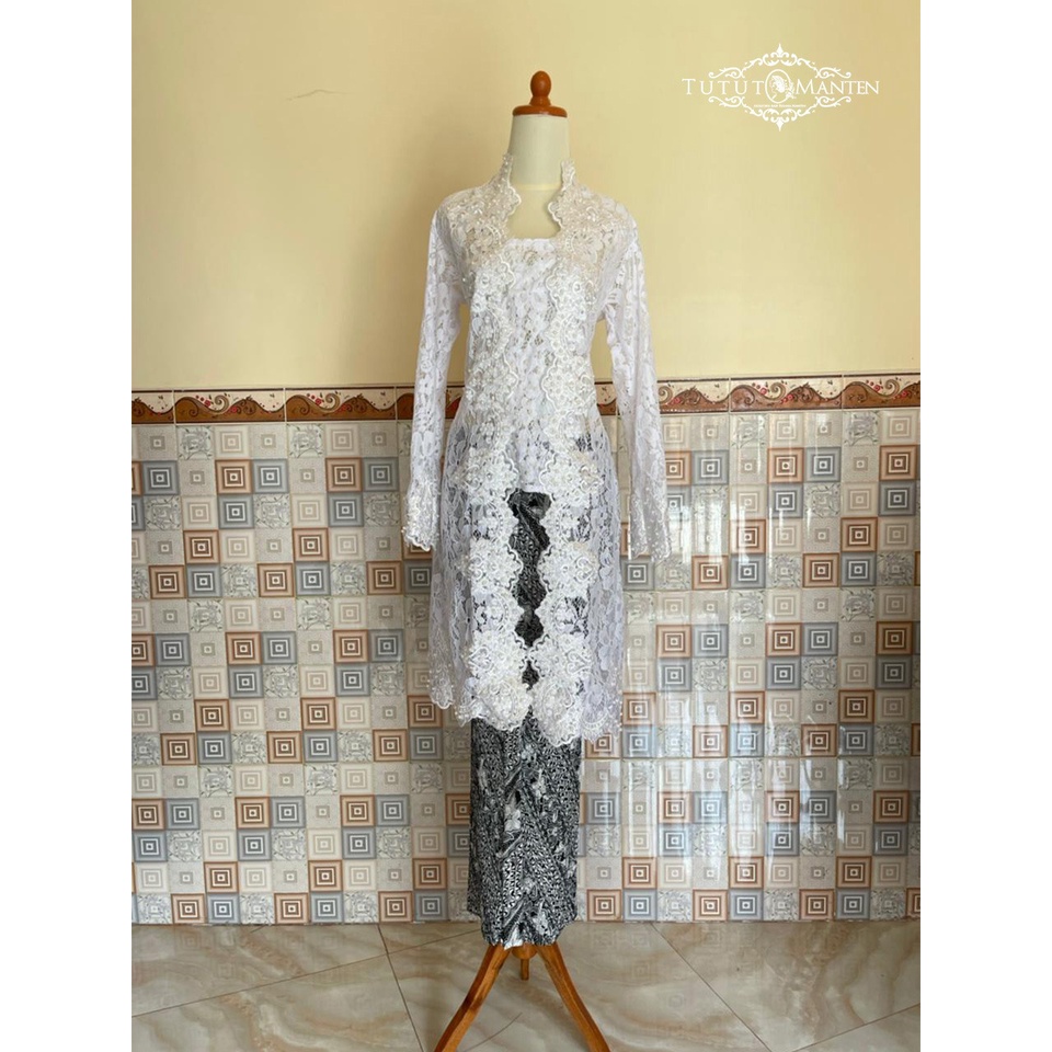 Kebaya  Pengantin Akad Kutubaru-4