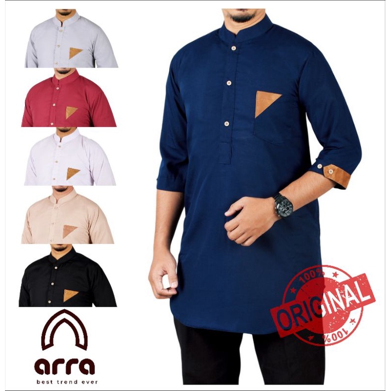 Baju Koko Kurta Pakistan Couple Ayah Dan Anak Lengan Pendek Al Faruq Arra Original Premium