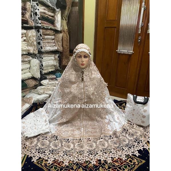 Mukena jahwa millo full swarovski (COD)