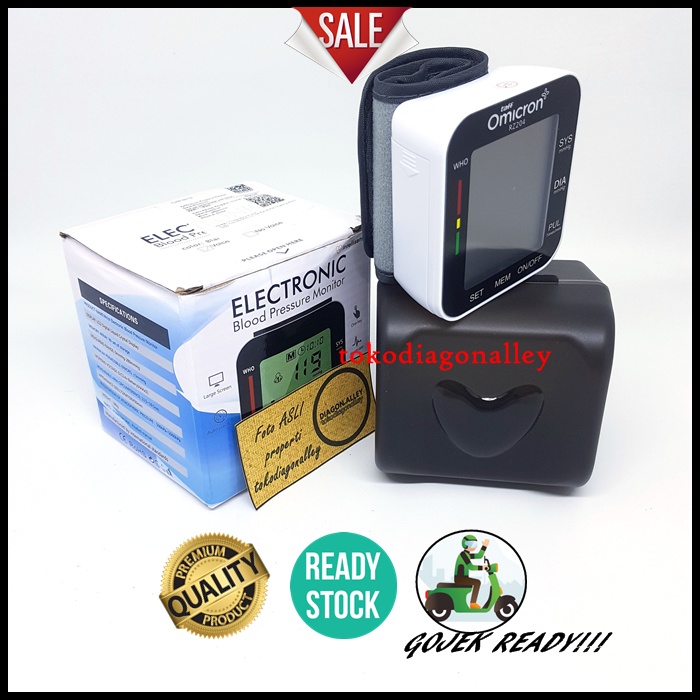 TENSIMETER DIGITAL PERGELANGAN OMICRON INTELLISENSE TEKANAN DARAH TENSI BLOOD PRESSURE RZ204