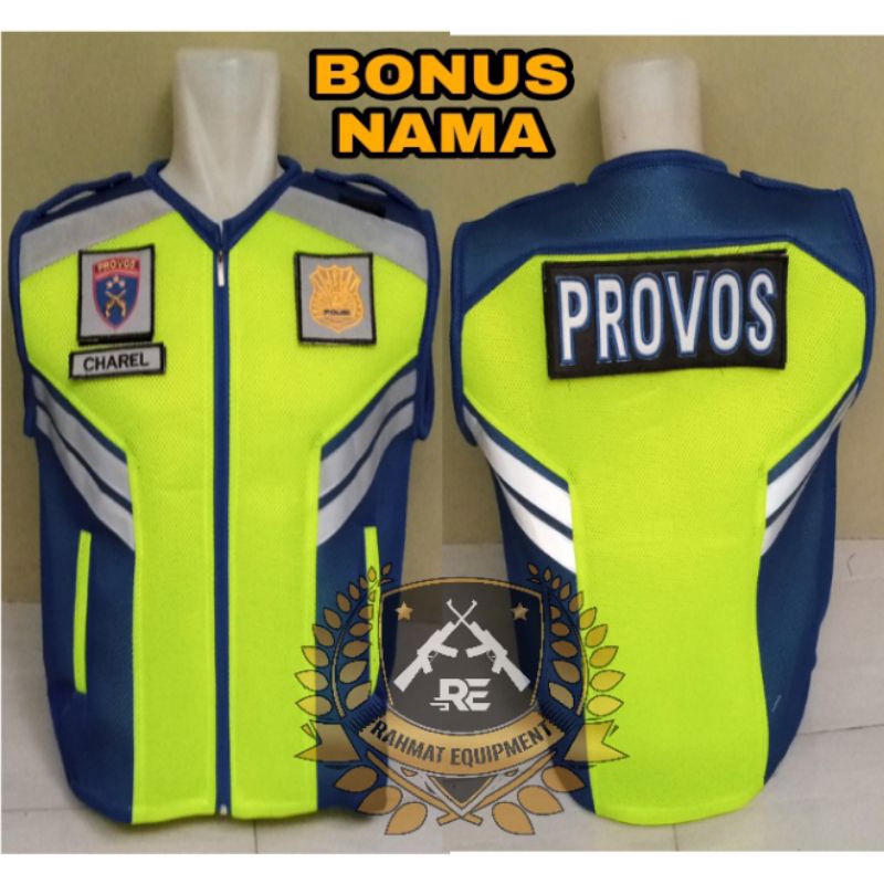 Rompi Provos Polri Original Terbaru Rompi Polisi Patwal