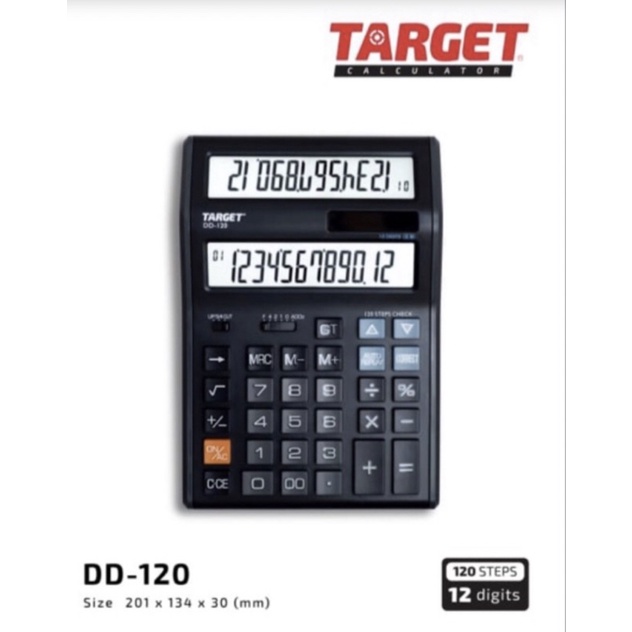 

KALKULATOR TARGET DD-120