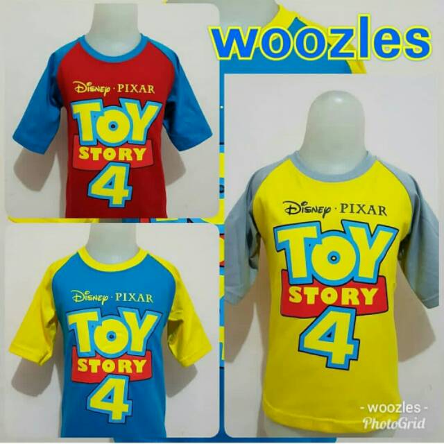 Kaos anak toy story