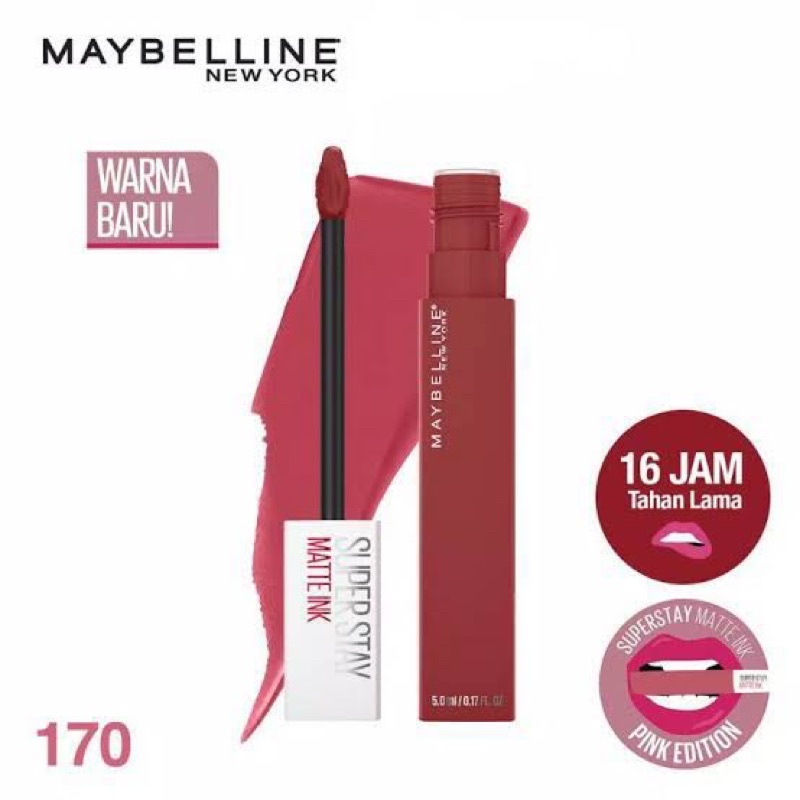 MAYBELLINE SUPERSTAY MATTE INK 170 INITIATOR