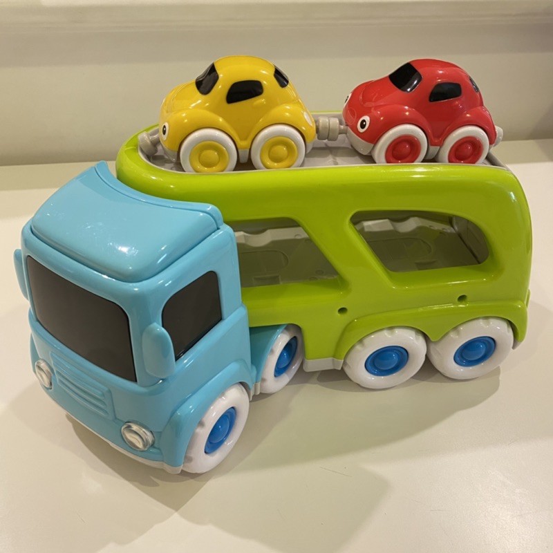 Preloved ELC Whizz World Car Transporter