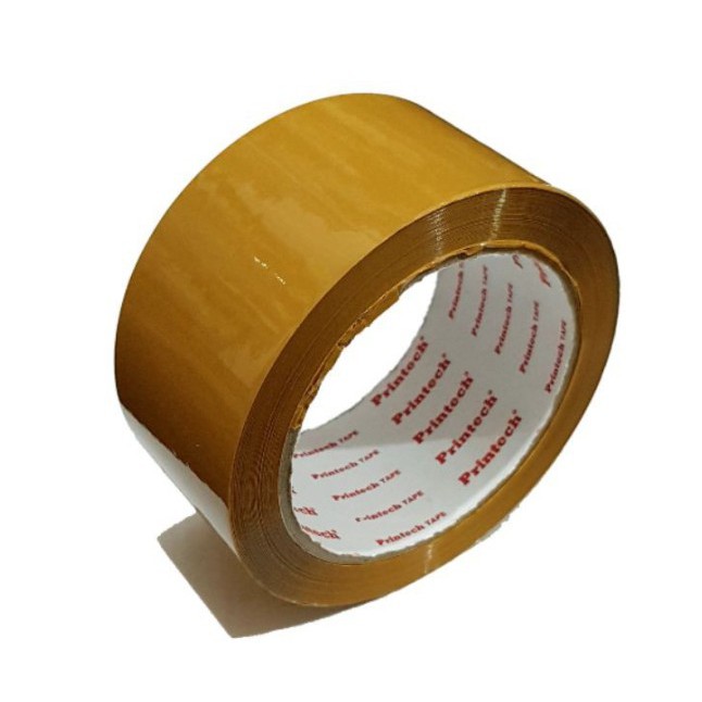 Printech Tape Lakban OPP Coklat 2 Inch x 48mm 100 Yard