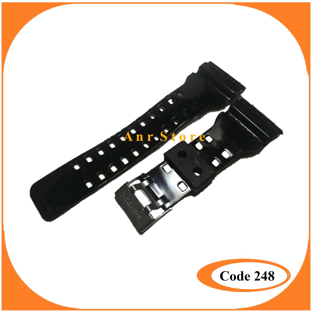 Tali Jam Tangan Casio G-Shock G-8900 GD-8900 GR-8900 GW-8900 Hitam Glosy