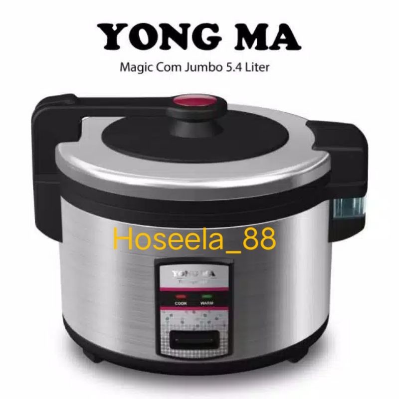 SMC-5049 RICE COOKER JUMBO 5,4 liter YONGMA / MAGICCOM  STAINLESS STEEL YONGMA SMC5049/ PENANAK NASI