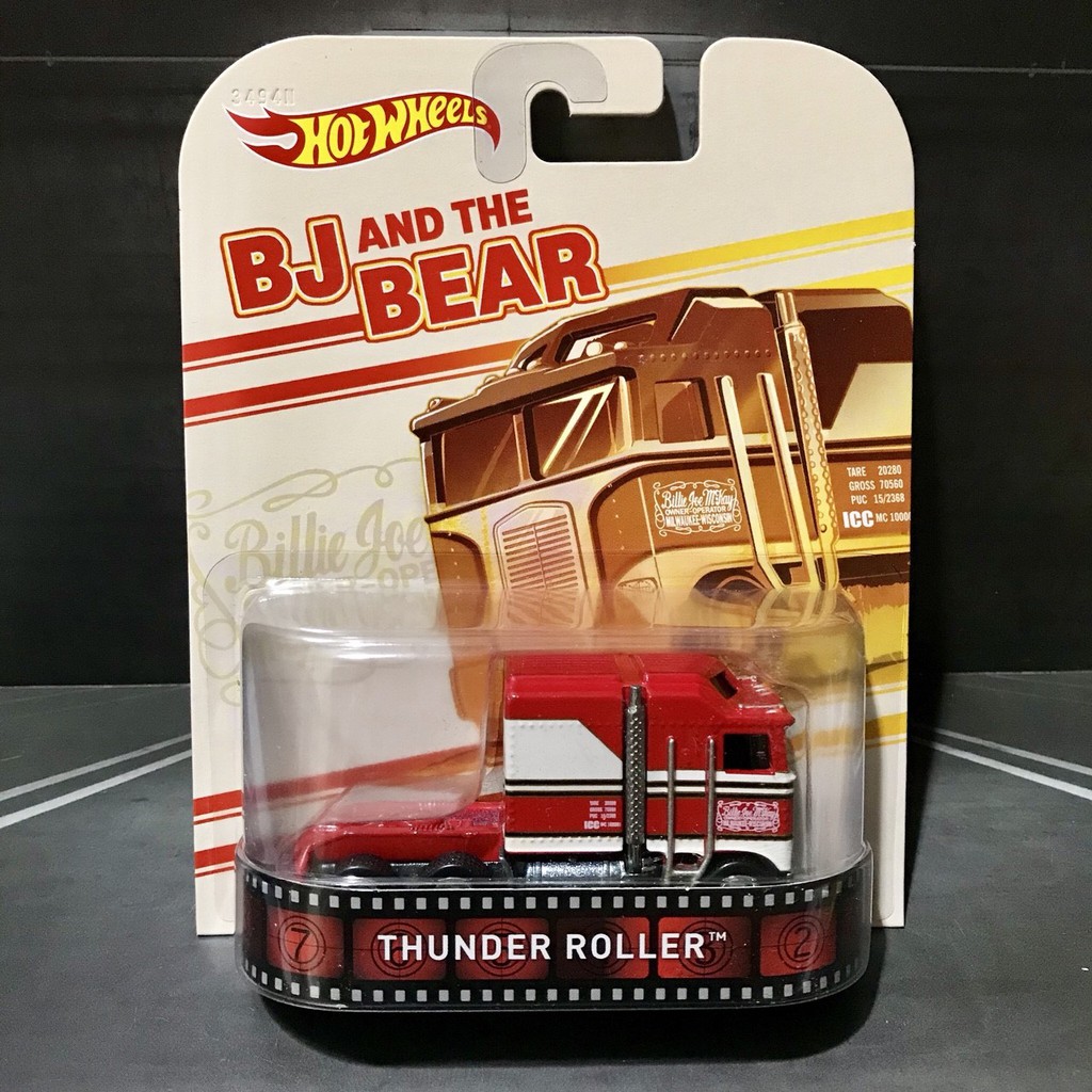 Hot Wheels Thunder Roller BJ and The Bear Retro Ban Karet