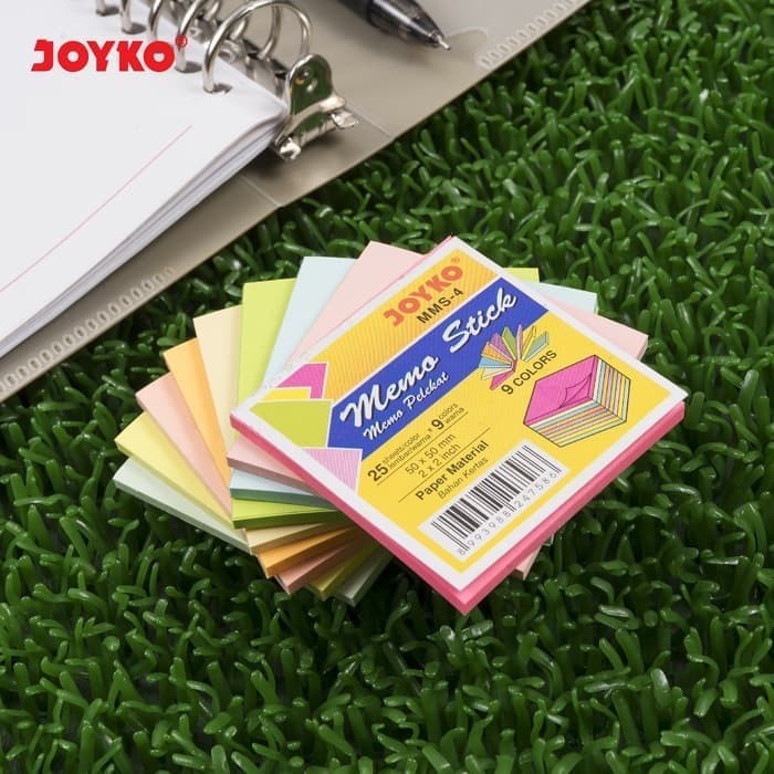 

Order Langsung Joyko MMS-4 Memo Stick / Sticky Notes / Kertas Memo / Memo Tempel Diskon