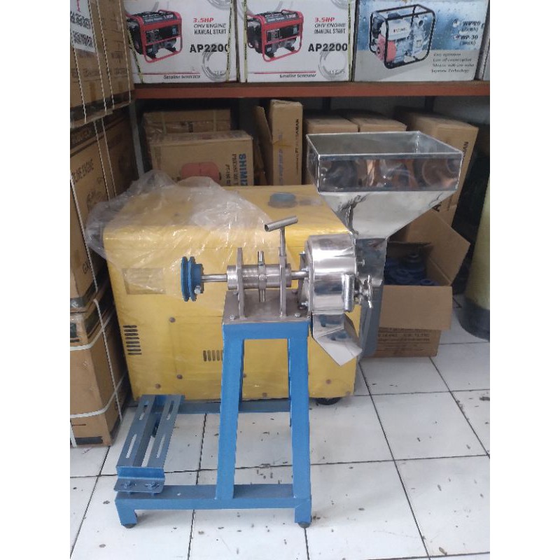 Rangka Mesin Giling Bumbu Stainless 8"
