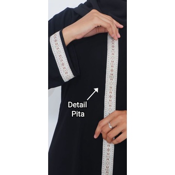 Minimalis Namun Elegan Cantik Gamis Abaya Pita Turki