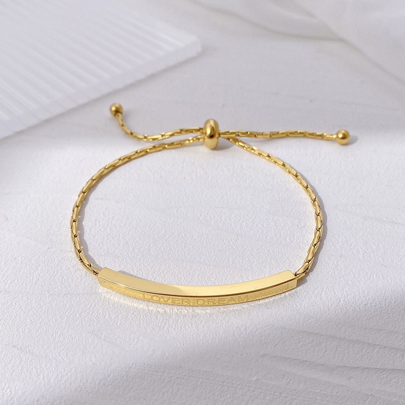 Gelang tangan serut lover dreamtitanium korea anti karat