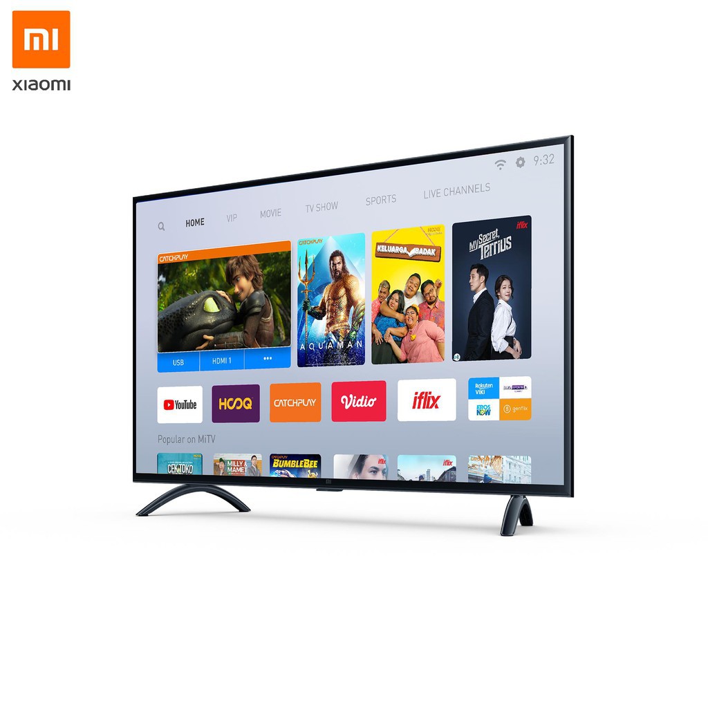 [ShopeeLive] Xiaomi MI LED TV 32 inch - Android Smart TV
