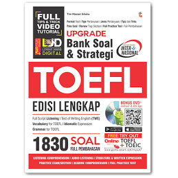 UPGRADE BANK SOAL & STRATEGI TOEFL