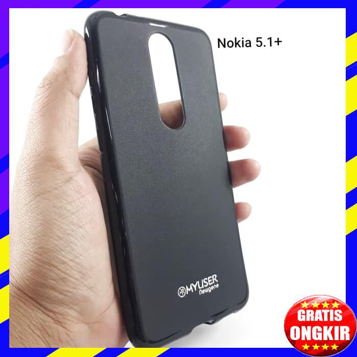 ACC HP SOFTCASE MYUSER NOKIA 5.1+