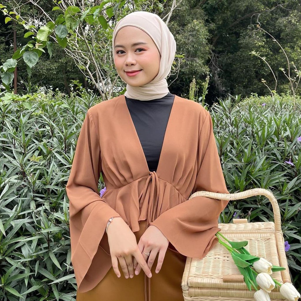 BEFAST - ZEC OOTD Wanita Cardigan SRIYA / Cardigan Haifa / Outer Wanita Kekinian 2021 / Cardigan Polos Casual / Cardigan OOTD Wanita Remaja