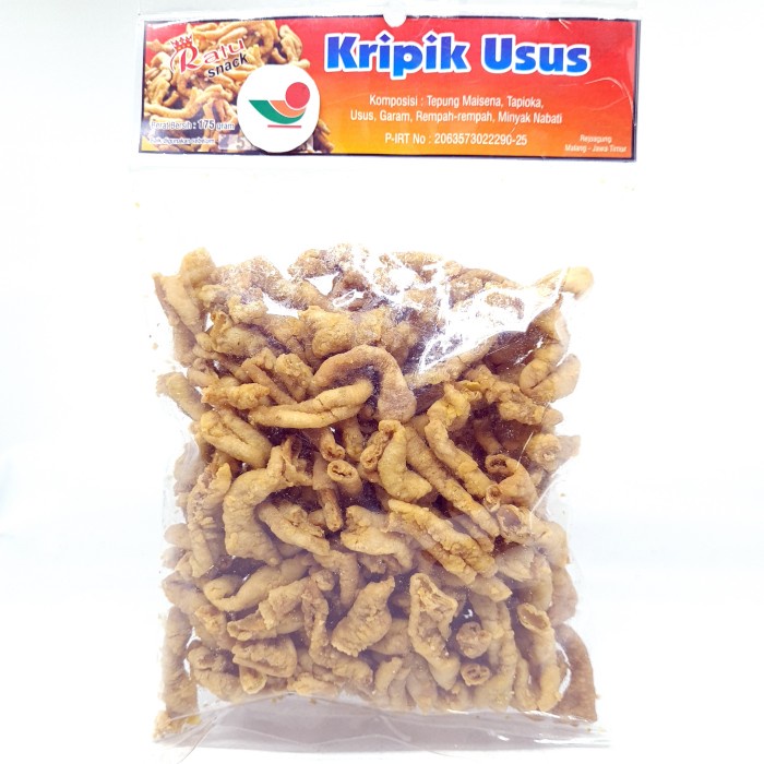 

RATU KRIPIK USUS AYAM 175gr | KERIPIK GORENG CRISPY RENYAH MATANG ENAK