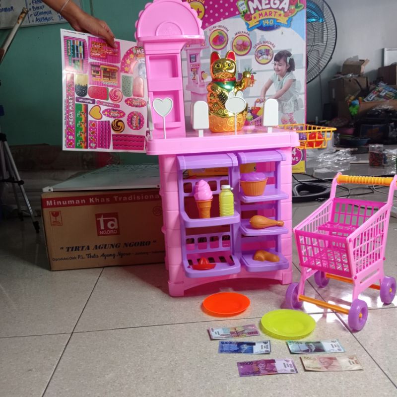 Mainan Masak Masak an Mega Mart Jumbo Terlengkap