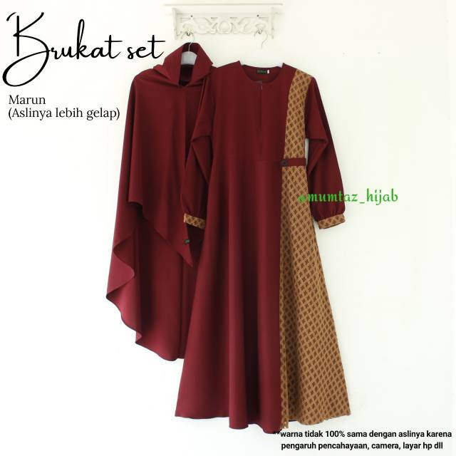 Set brukat mumtaz hijab