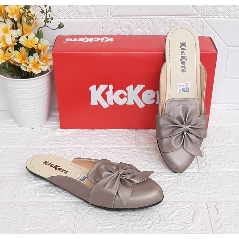 SANDAL WANITA KICKERS MODEL SLOP MIRA PITA MURAH BERKUALITAS