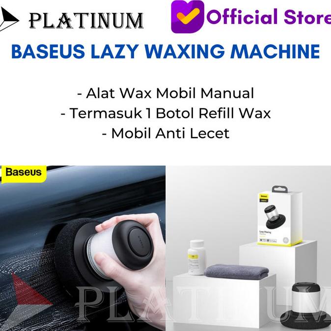 BASEUS MESIN POLES BODY MOBIL CAR WAX LAZY WAXING MACHINE BASEUS